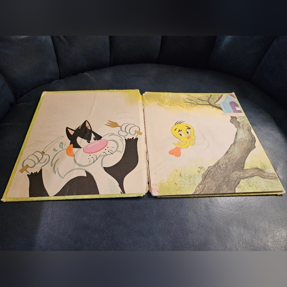 Tweety and Sylvester Picnic Problems  Hardcover book 1970 - Picture 3 of 4